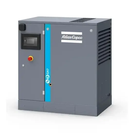 Atlas Copco Oliegesmeerde schroefcompressor GA7P 7,5 400/50 FM MEAA